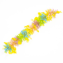 Cheap Easter Party PET Decoration Outdoor Thick Tinsel Garland